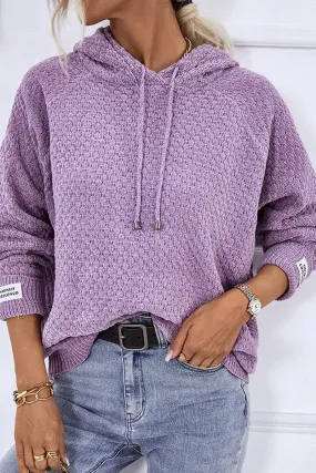 Formal Shirt WOMEN FISHERMAN KNITTED HOODIE PULLOVER