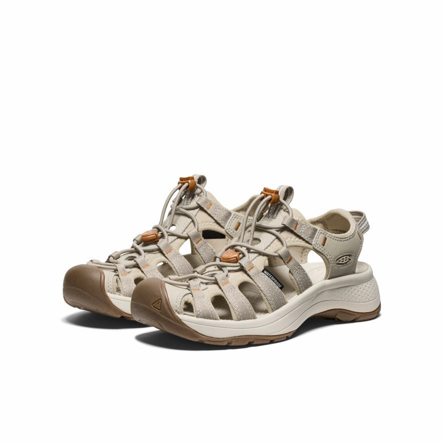 Eco Friendly Material Women's Astoria West Sandal  |  Plaza Taupe/Roasted Pecan