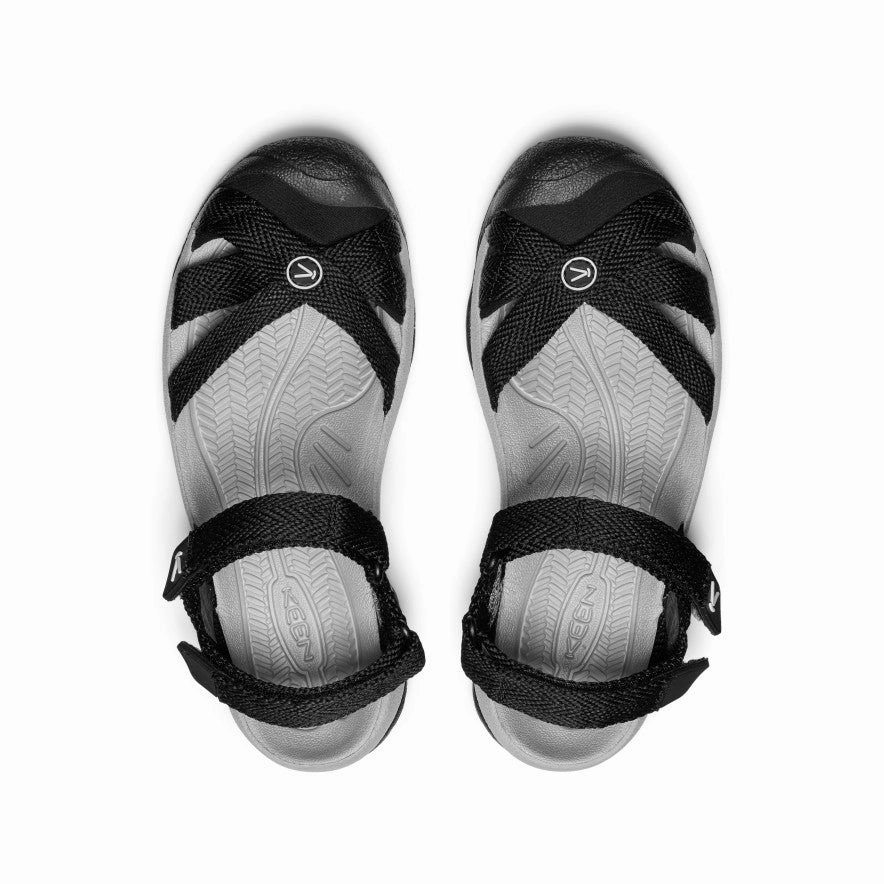 Sea Fun Women's Bali Strap Sandal  |  Black/Alloy