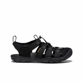 Women's Clearwater CNX Sandal  |  Black/Black Casual Shoes Puncture Resistant Midsole