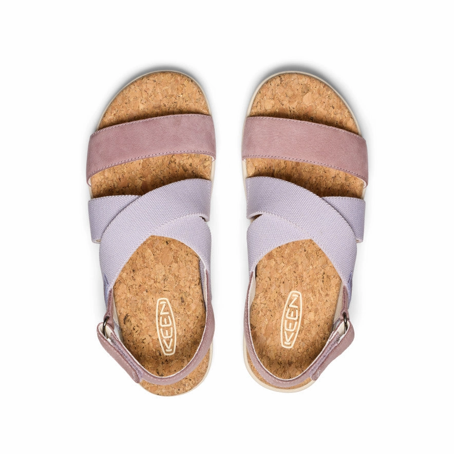 Women's Elle Criss Cross Sandal  |  Thistle/Toadstool Hot Weather