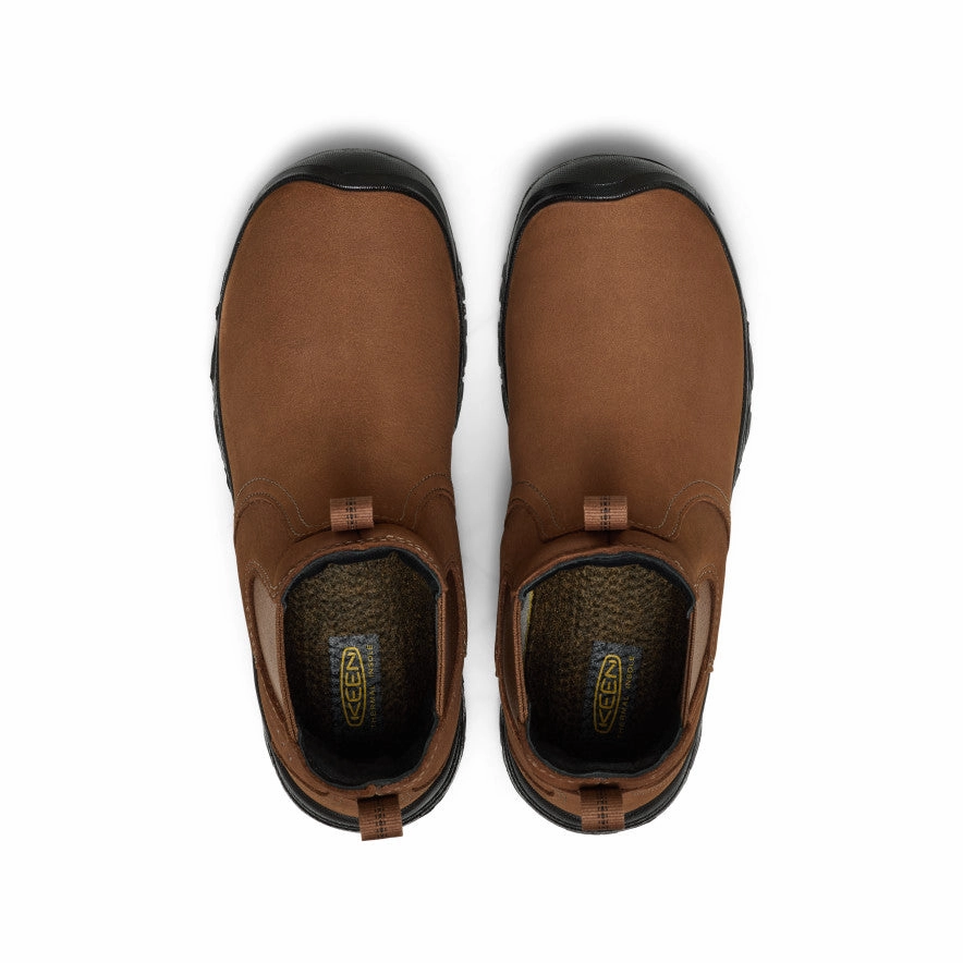 Comfort Stretch Women's Greta II Waterproof Chelsea  |  Bison/Black