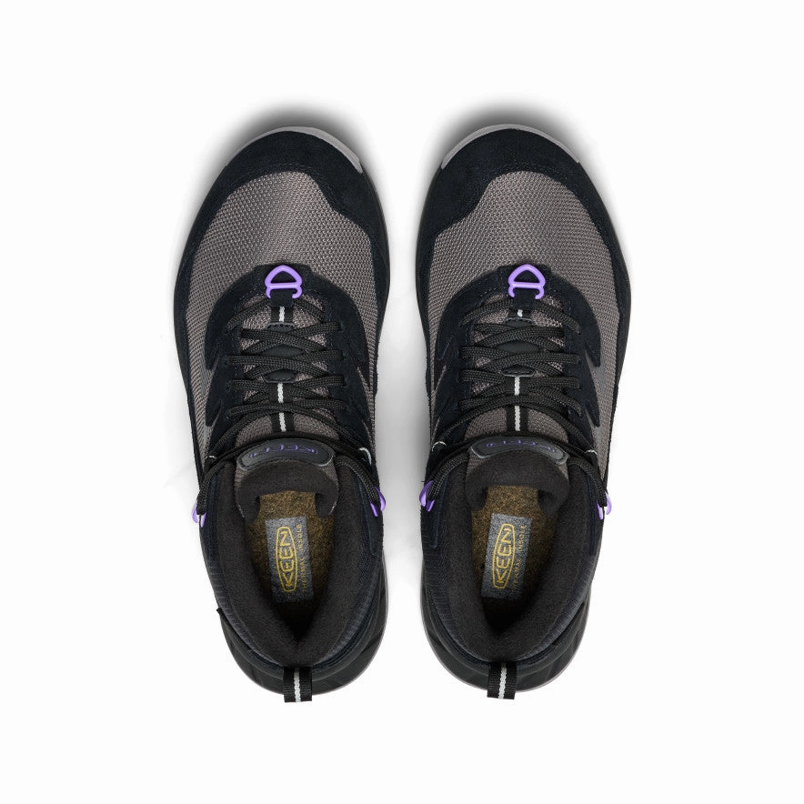 Women's Hightrail Polar Hiking Boot  |  Black/Aster Purple Anti Abrasion