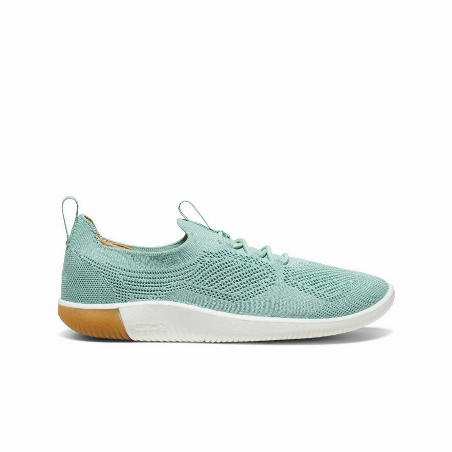 Active Slip Shoes Women's KNX Knit Sneaker  |  Granite Green/Lichen