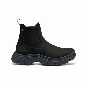 Women's Kosa Chelsea Boot  |  Black/Black Comfortable Arch Support