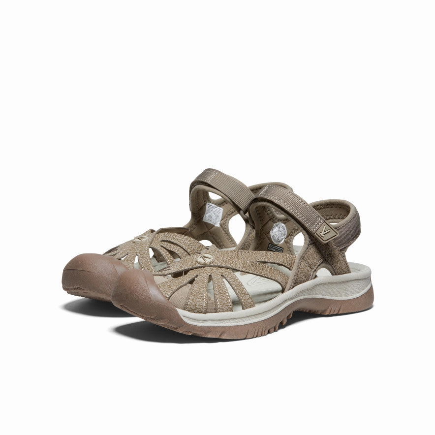 Women's Rose Sandal  |  Brindle/Shitake Leather