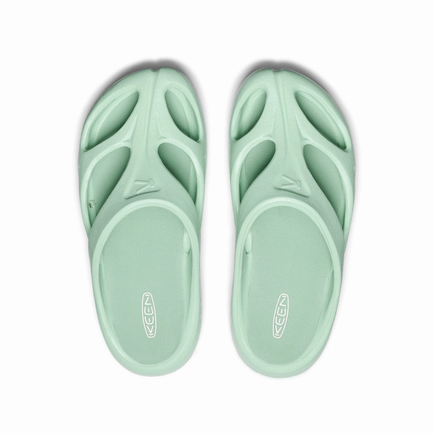 Women's Shanti Clog  |  Mint Footbed Cushioned Slip On
