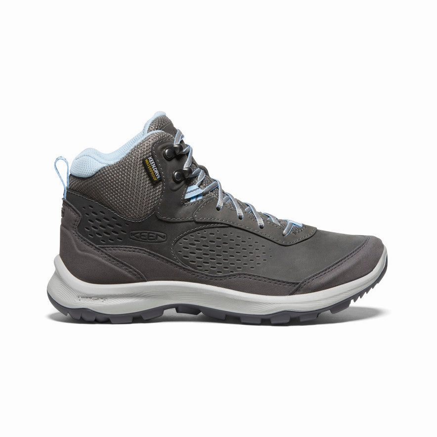 Women's Terradora Explorer Waterproof Boot  |  Steel Grey/Clear Sky dry surface