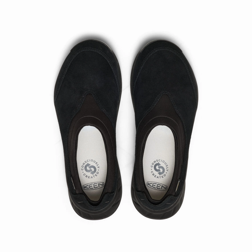 Day Comfort Women's TTS Moc Waterproof Sneaker  |  Black/Black