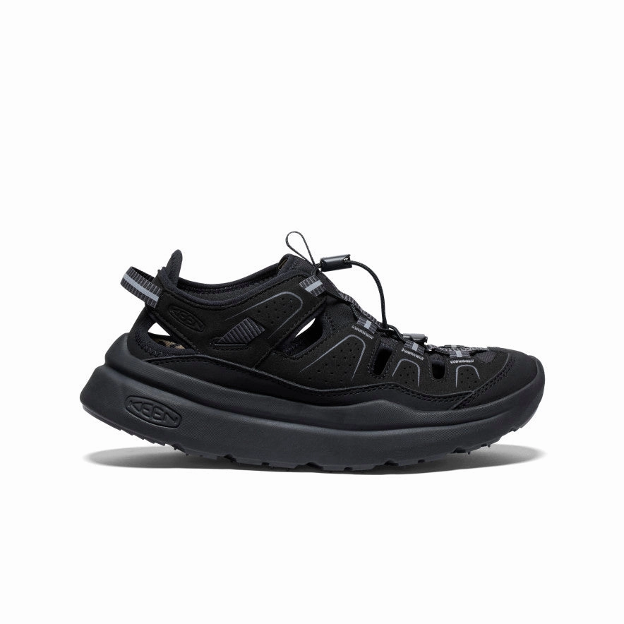 Women's WK450 Walking Sandal  |  Black/Black Flexible Midsole Light Footwear