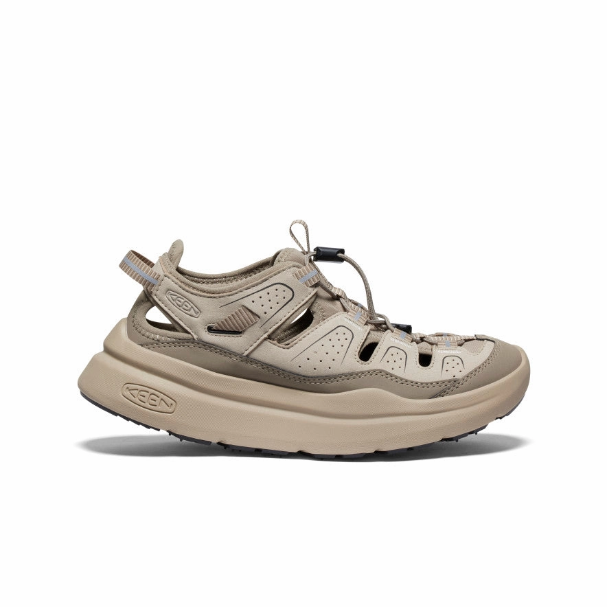 Women's WK450 Walking Sandal  |  Plaza Taupe/Black Open Toe Quick Grip