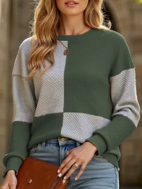 DoubleLayered Collar Ultra Soft Texture Women's round neck textured hoodie