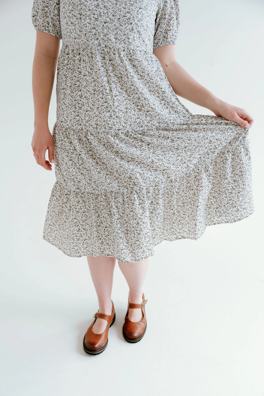 Draped Layer Chilly Weather Wear Austin Dress