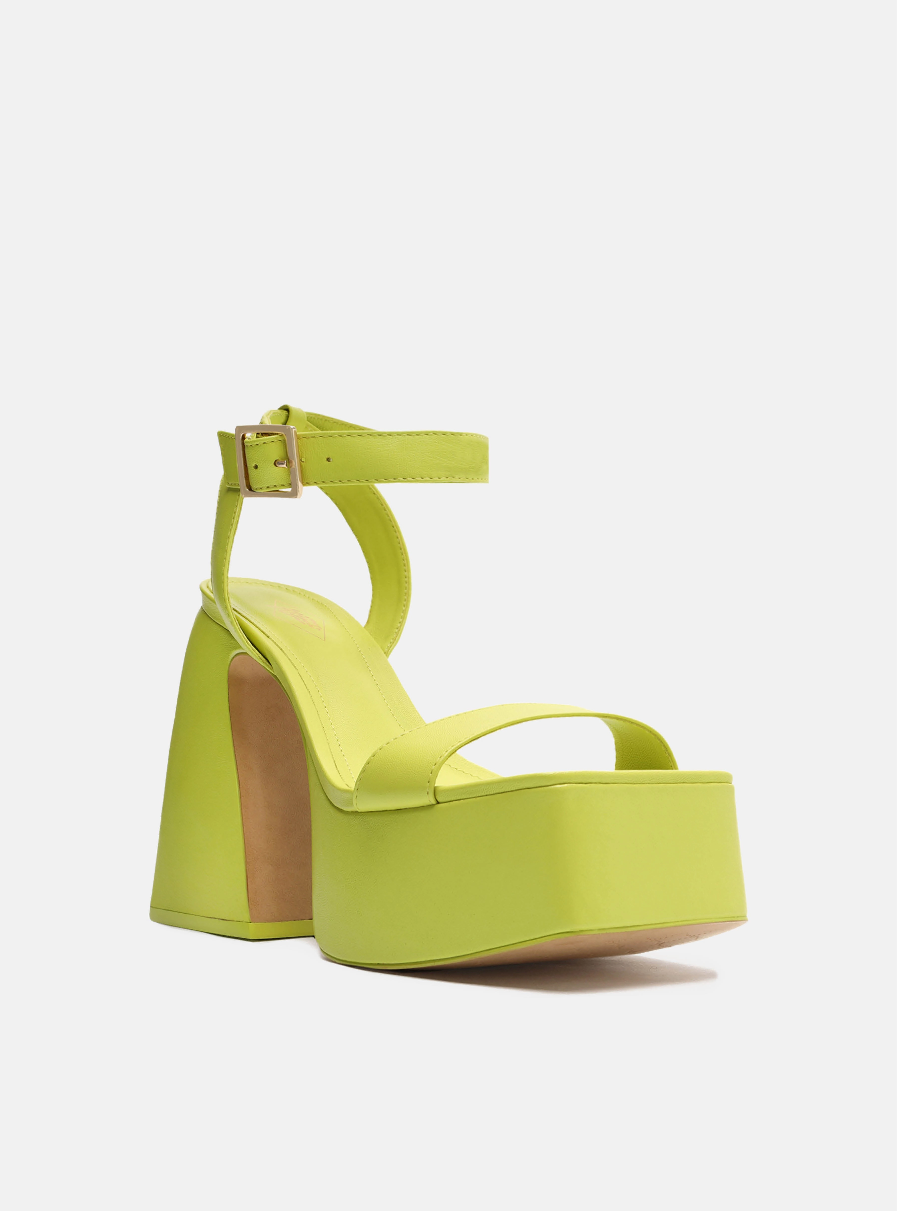 Megan Leather Platform Quick Drying Lining Skin Breath