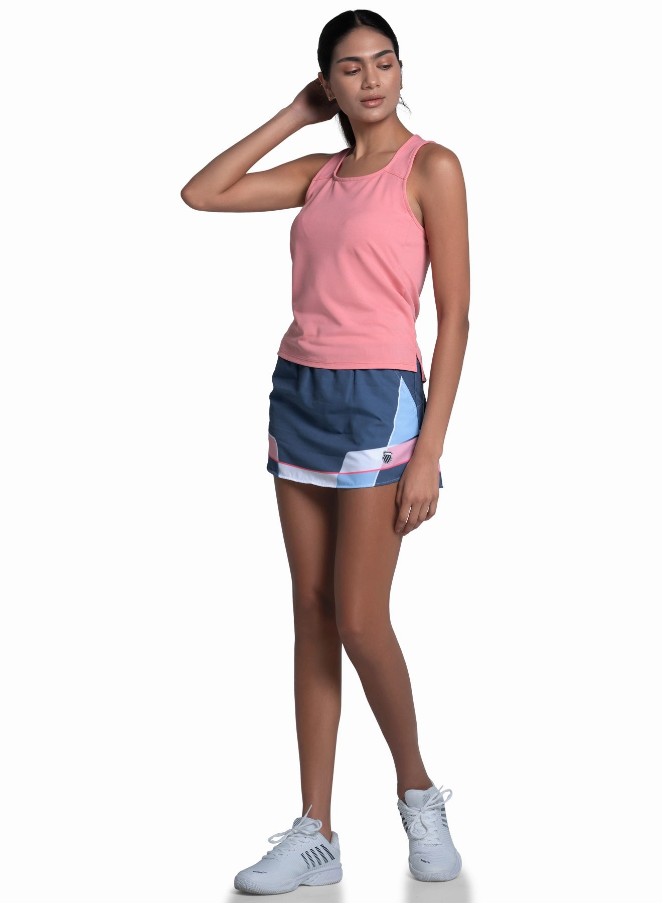 FlexibleCuffs HighNeckline Reaction Tank