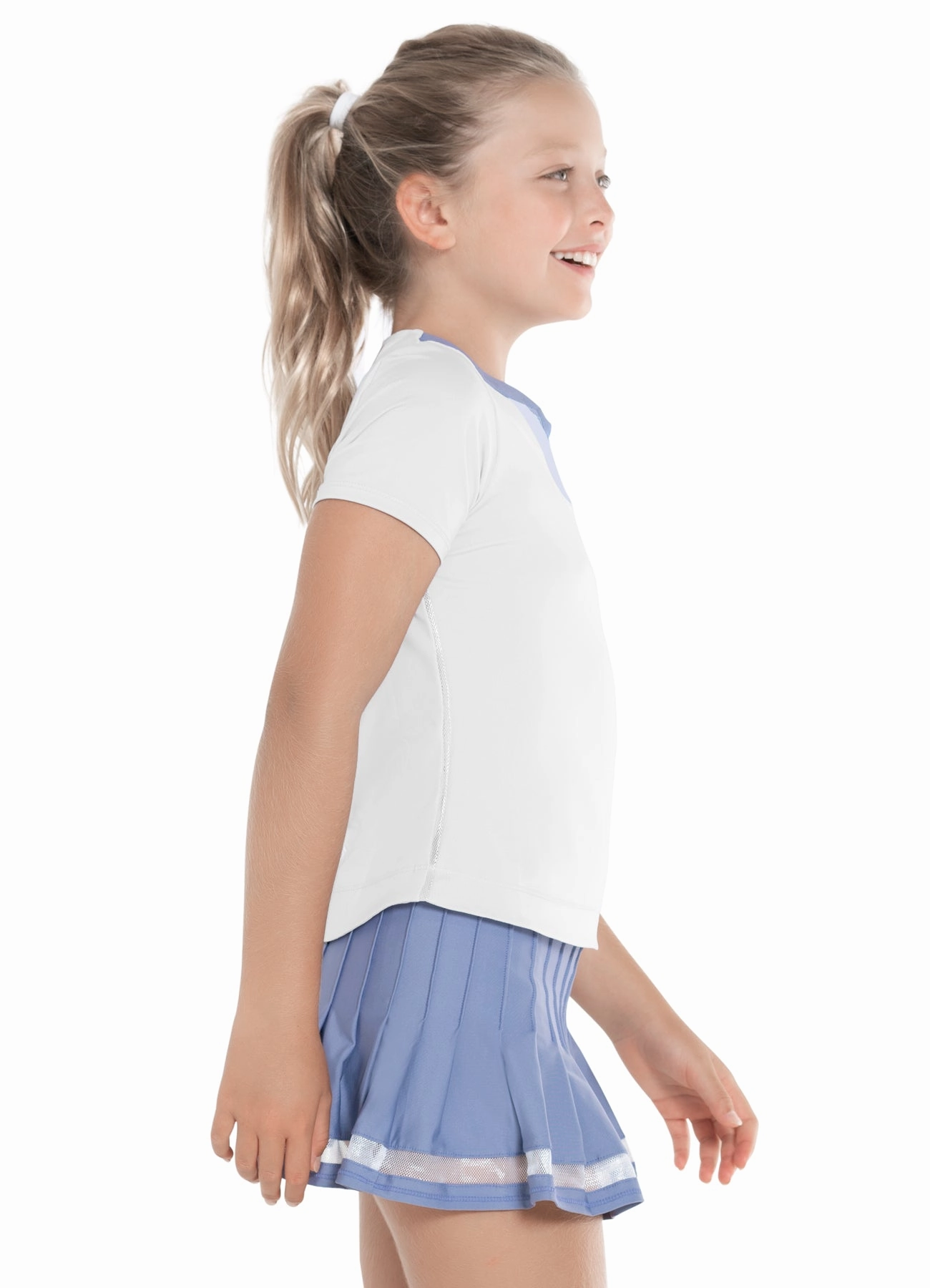 TaglessNecklineComfort Double V Short Sleeve