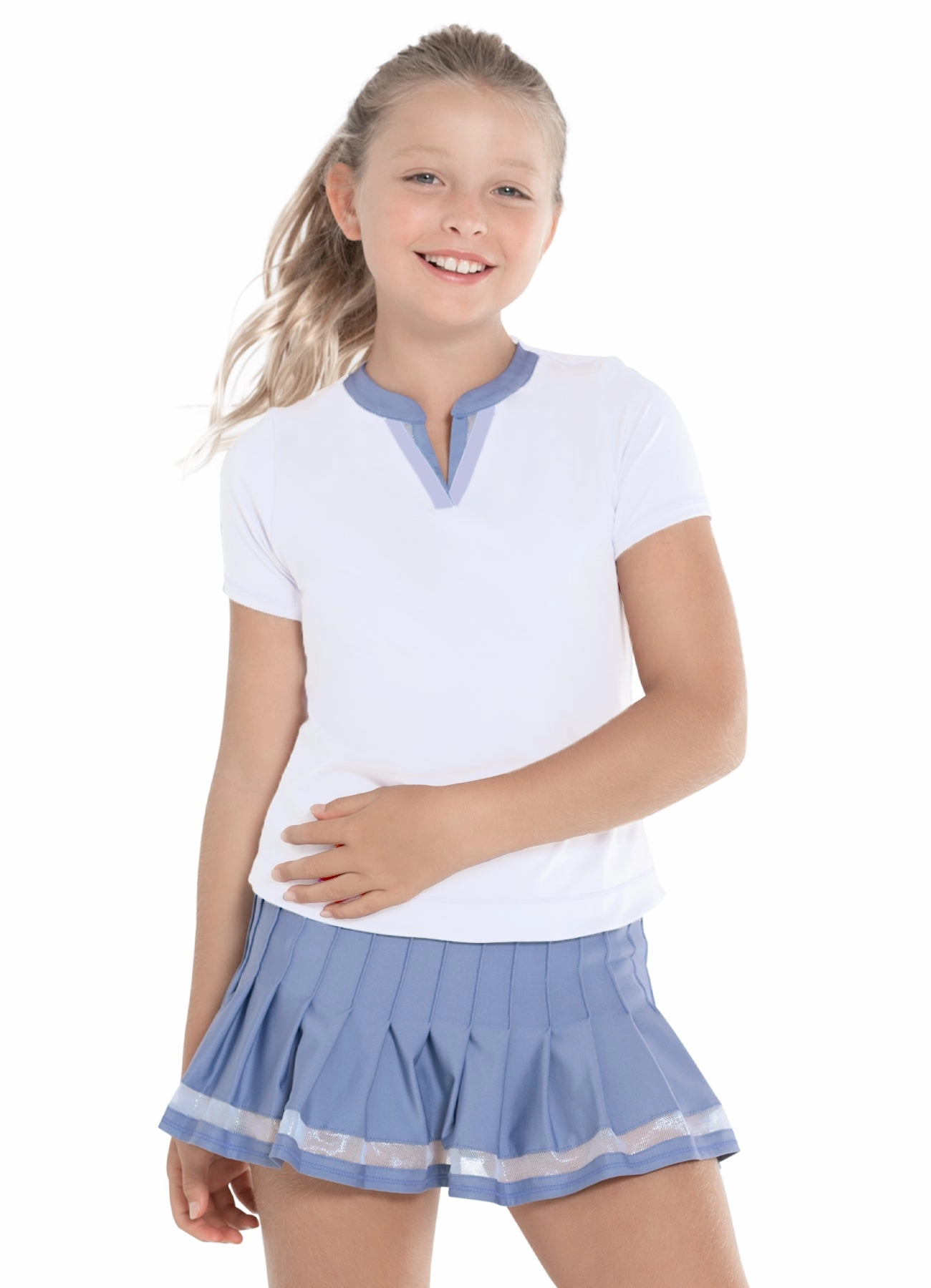 Summer Style Double V Short Sleeve