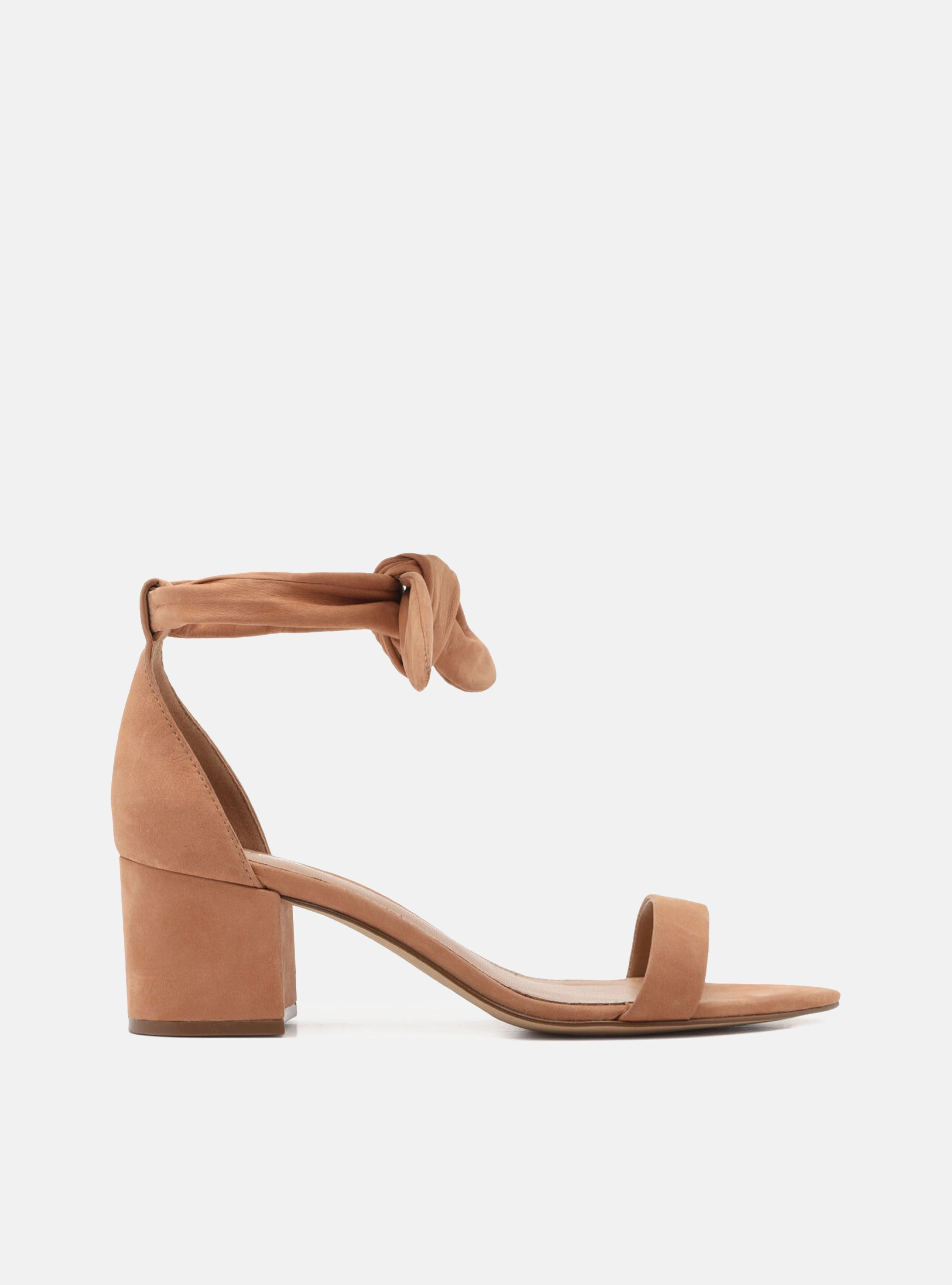 Thermoplastic Outsole Isabelli Lace Leather Block Sandal