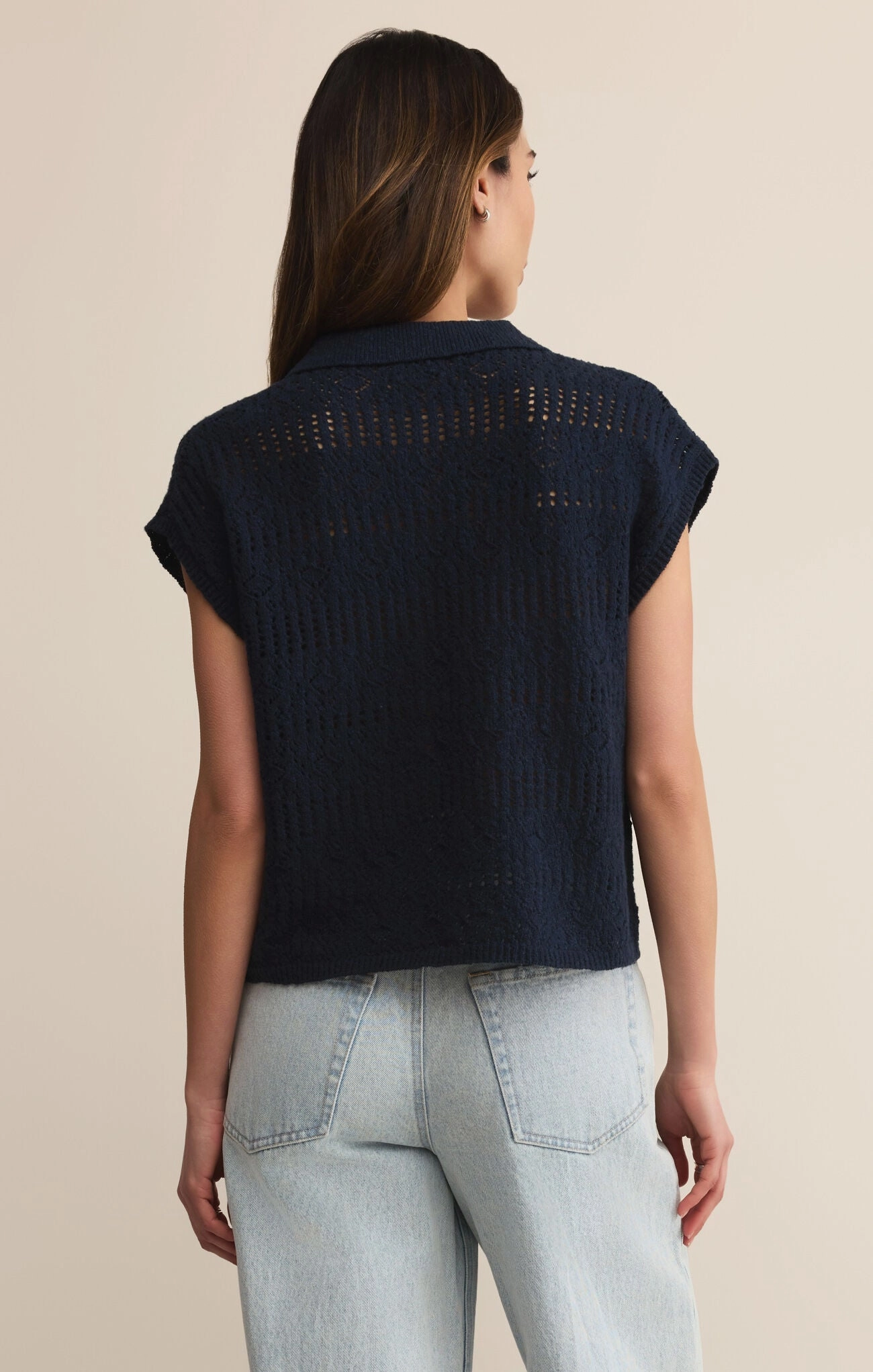 Hypoallergenic Fiber Z Supply Kinsley Sweater Top in Eclipse