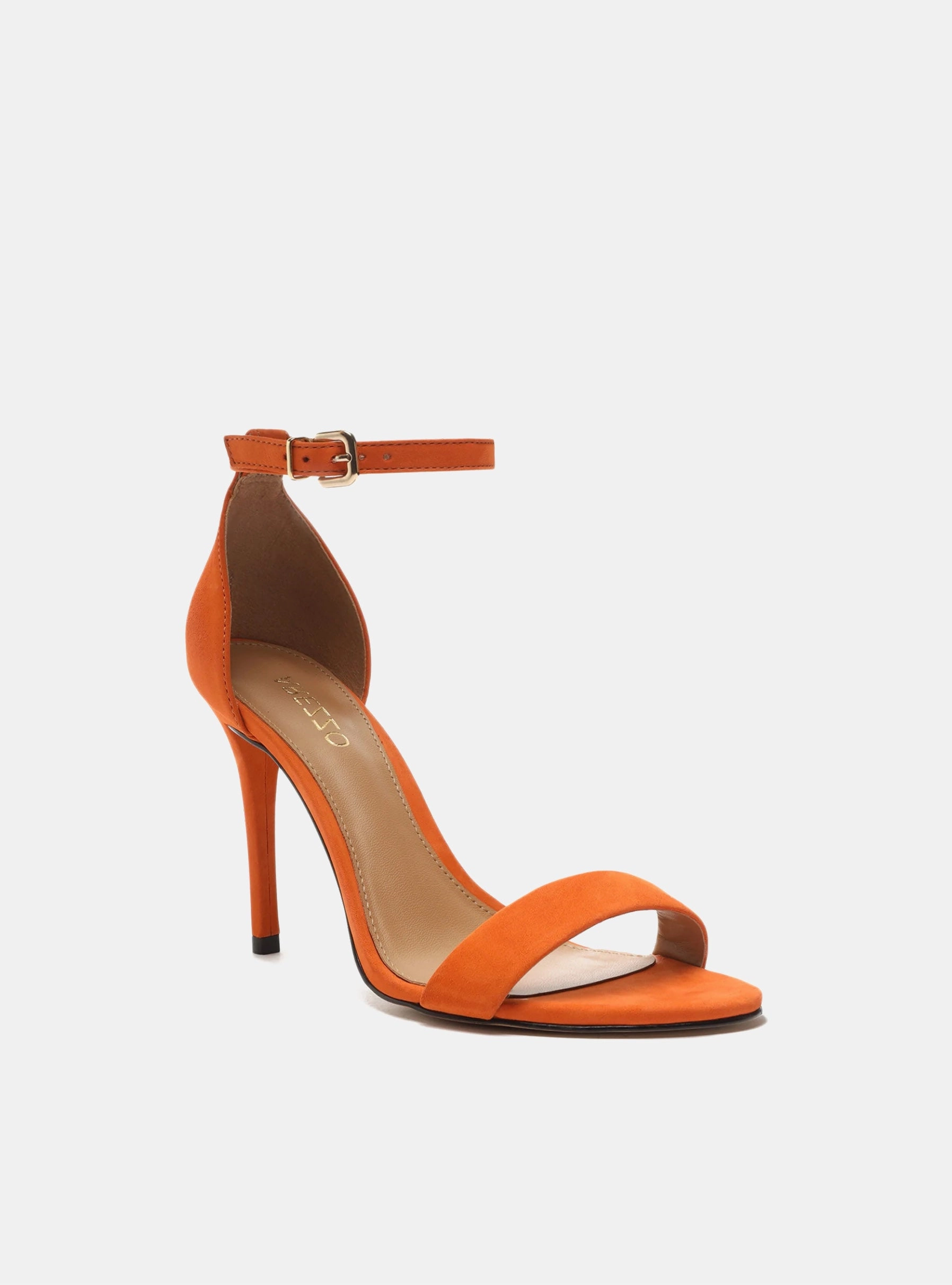 Step Out Isabelli Orange Stiletto Sandal